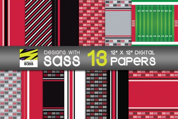 Ohio College Football Patterns JPG: A Versatile Digital Resource for Creative Projects