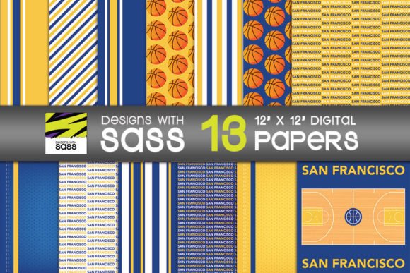 San Francisco Basketball Patterns: A Creative Canvas for Designers and Enthusiasts