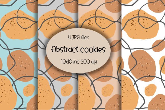 Seamless Patterns of Abstract Cookies