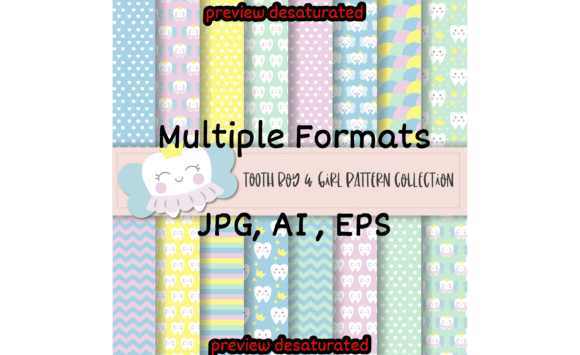 Tooth Patterns Decoration