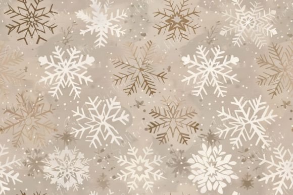 Winter Snowflake Patterns: A Versatile Design Element for Creative and Professional Use
